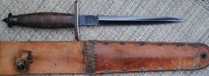 1st Special Service Force Case V-42 Stiletto Fighting Knife  #67