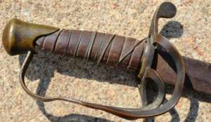 Confederate Enlisted Man's Cavalry Saber  #354