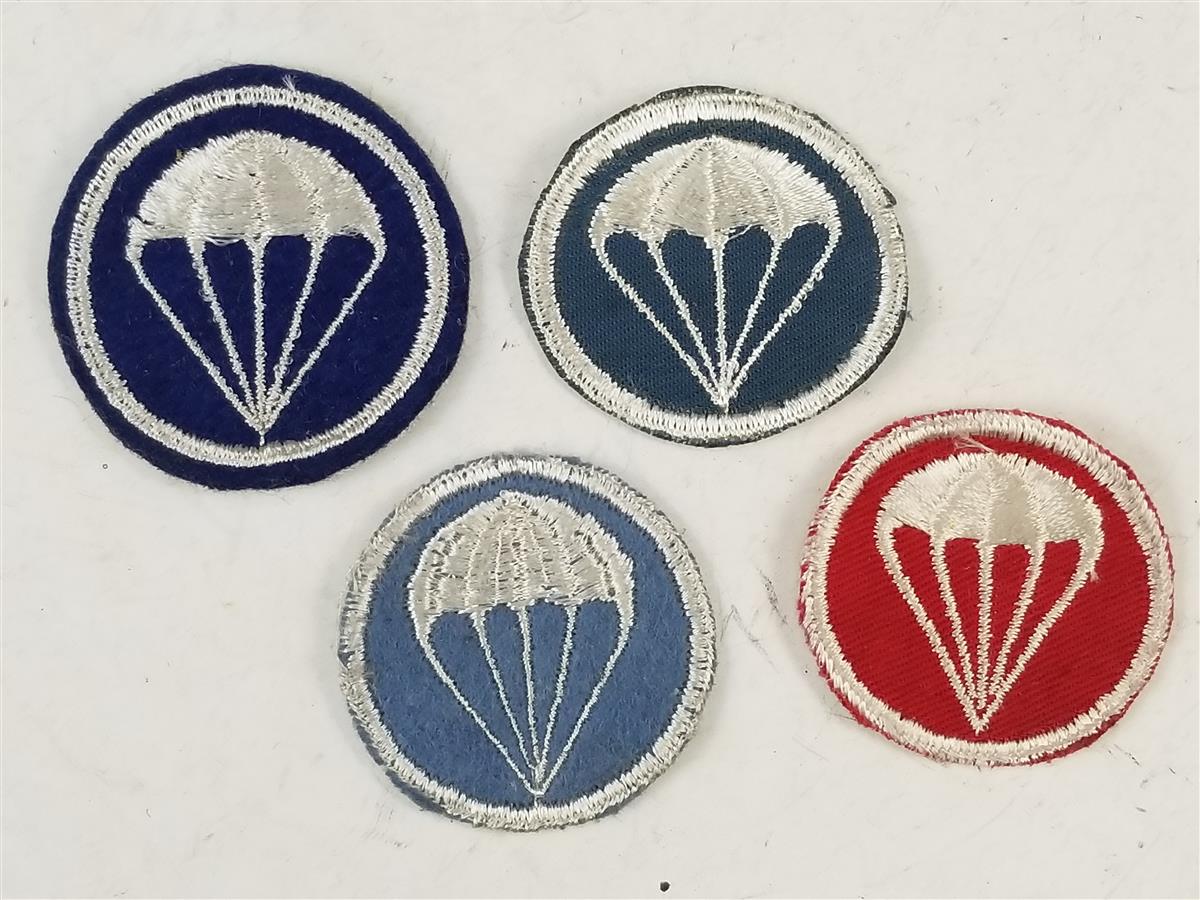 WWII US Airborne Overseas Cap Patches