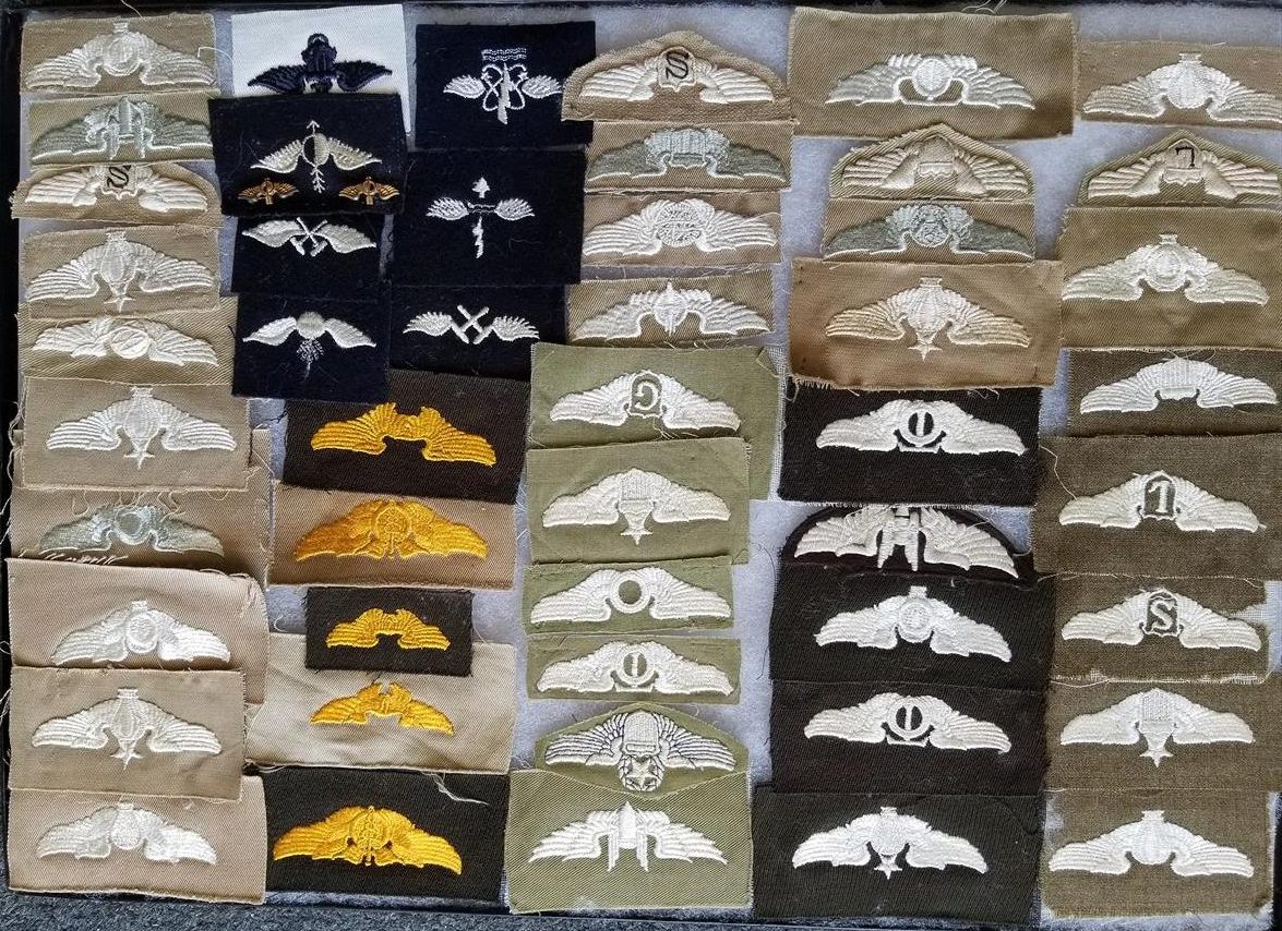 WWII US Army Air Force Cloth Wings