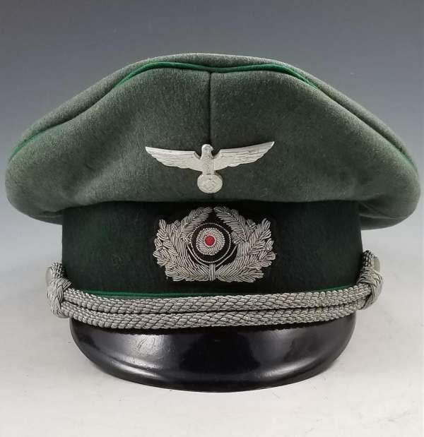 WWII German Army Administration Officer's Visor Cap