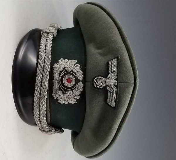 WWII German Army Pioneer Officer's Visor Cap Schirmmutze