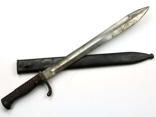 WW1 GEW 1898/05 Mauser Butcher Blade Bayonet