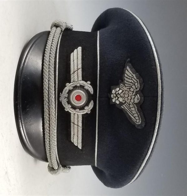 WWII German RLB Officer's Visor Cap