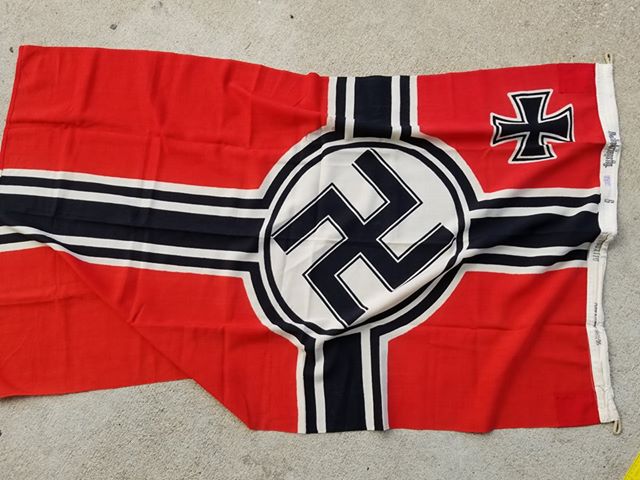 WWII German Kriegsmarine Flag