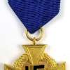 WWII German 40 Year Faithful Service Cross in Gold