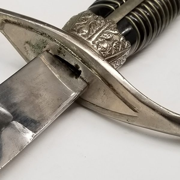 WWII German Dachau manufacture SS Officer's Candidate Sword Warpath