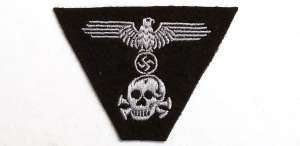 Waffen SS Overseas Cap Insignia