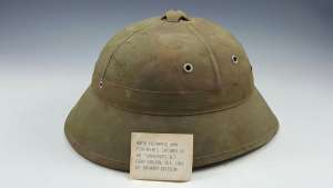 North Vietnamese Army helmet
