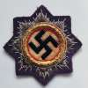 WWII Kriegsmarine German Cross In Gold Cloth Medals (5)