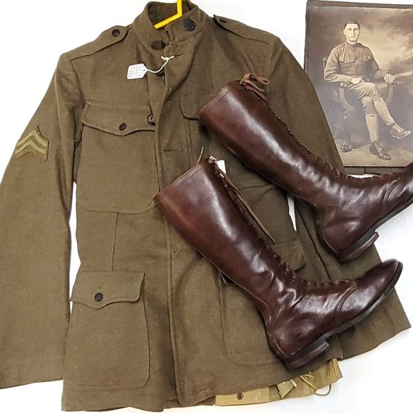 WW1 Clayton J. Habstritt Uniform Group