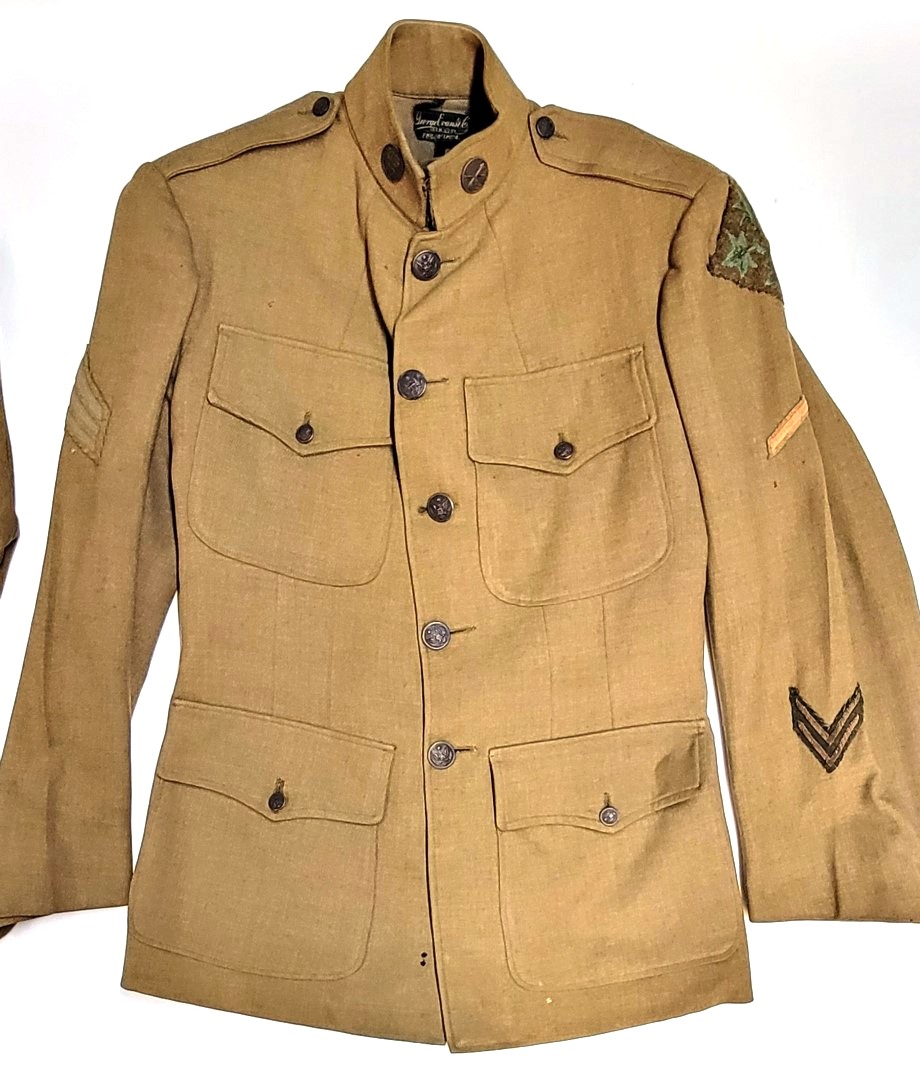 WW1 US 4th Infantry Division Uniform Set