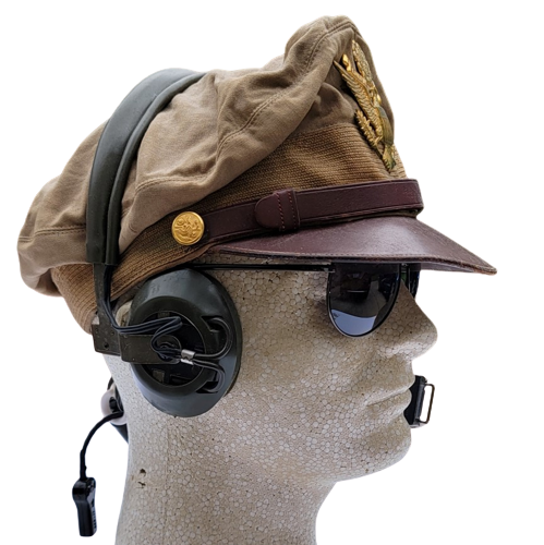 WWII US AAF Officer’s Crusher Visor Cap