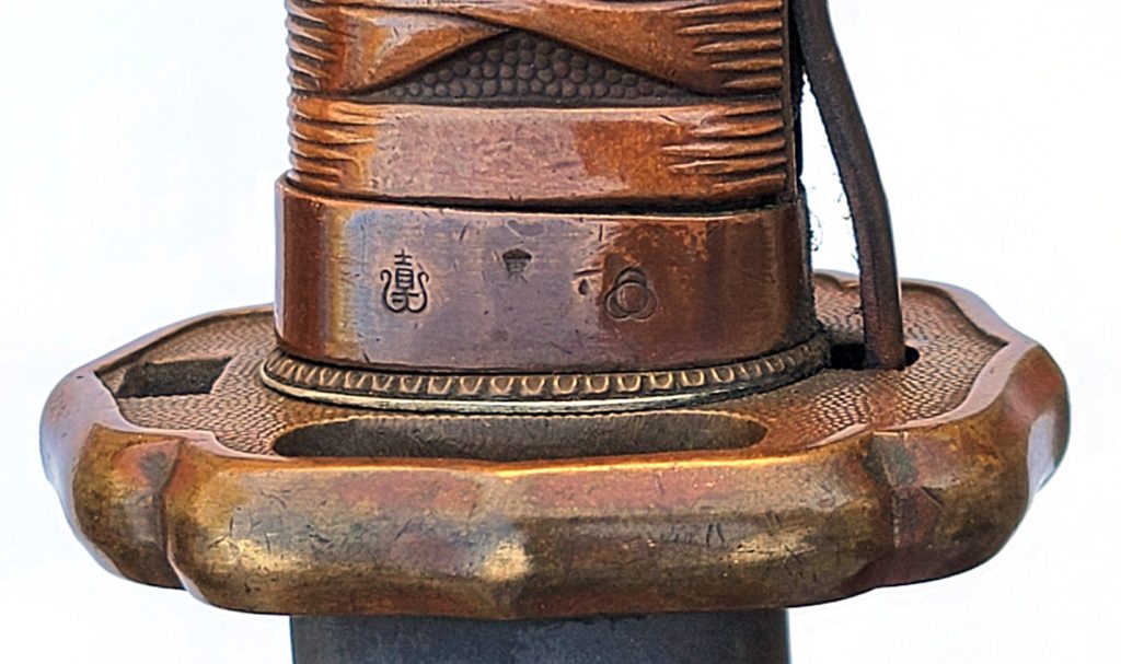 WWII Japanese Army Type 95 NCO Sword with a Copper handle Warpath