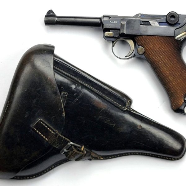 WWII German P.08 1936 S42 Luger Rig