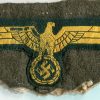 WWII German Tunic Removed Coast Artillery Eagle