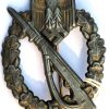 WWII German Bronze Infantry Assault Badge