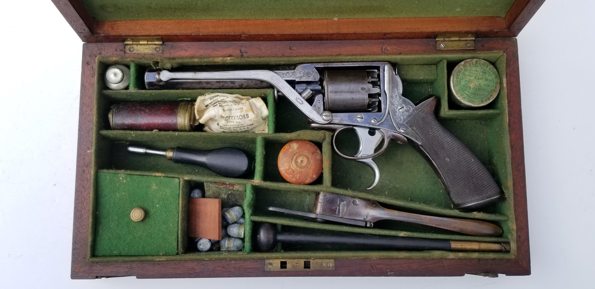 Cased Tranter .54 Revolver (