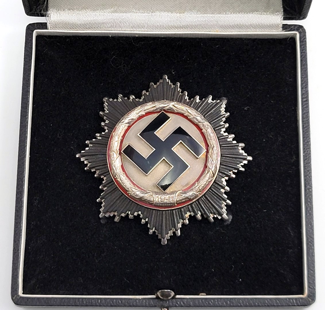 German Cross in Silver #1 Cased