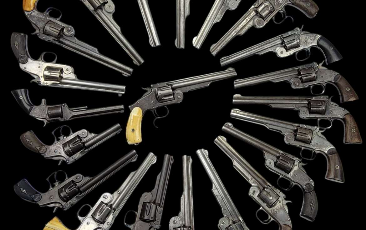 Antique Smith & Wesson Single Action Revolver Collection