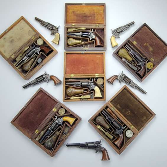 Colt Model 1855 Sidehammer Root Revolver Collection