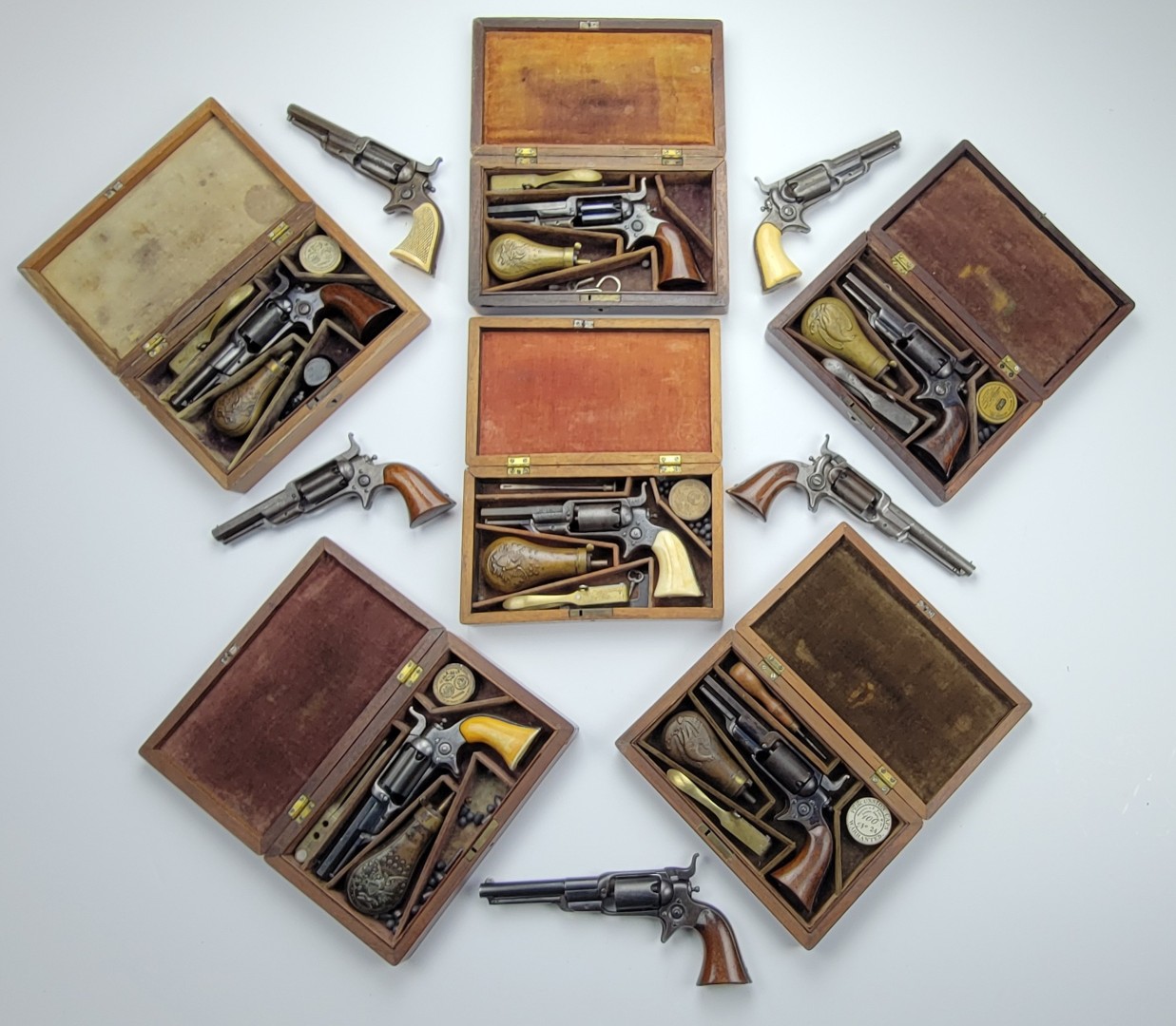 Colt Model 1855 Sidehammer Root Revolver Collection