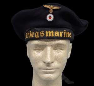 WWII German Kriegsmarine Enlisted Man's Donald Duck Hat