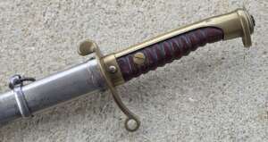 1889 Japan Naval Prison Sword