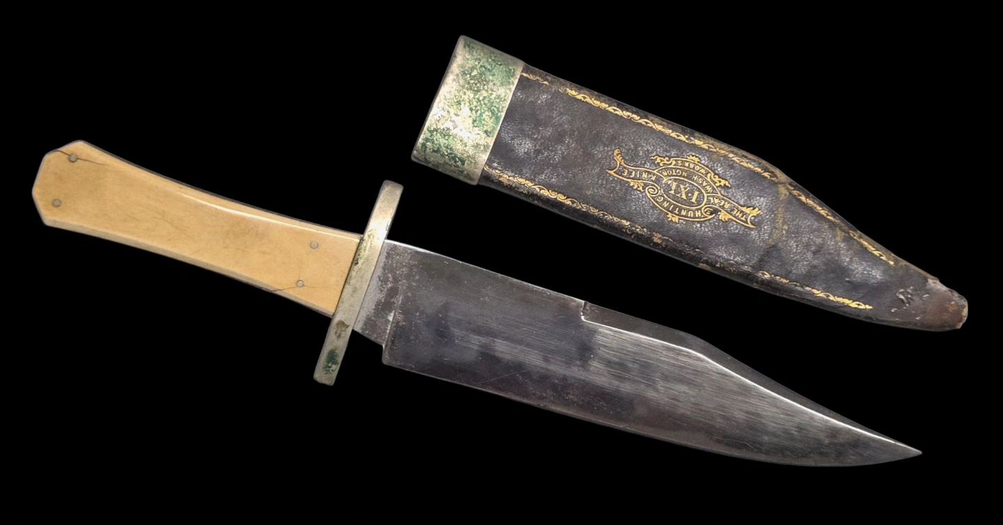 California Gold Rush Bowie Knife
