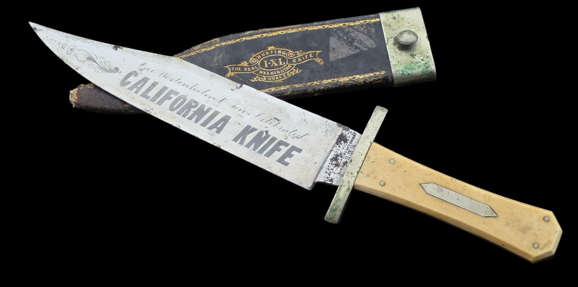 California Gold Rush Bowie Knife