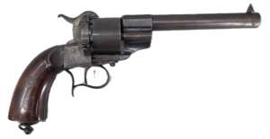 Civil War Cavalry Lefaucheux Model 1854 12mm Pinfire Revolver