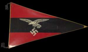 WWII German Luftwaffe Command Pennant