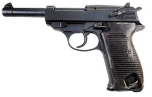 Post WWII French Manufactured (German waffenamt parts)  svw 45 P.38 9mm Pistol