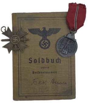 WWII German Panzer Engineer Soldbuch & Medal Estate Grouping – Soviet Gulag Survivor (Repatriated 1949)