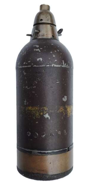 Original WWII Japanese Type 89 50mm "Knee Mortar" HE Shell – Dated 1941 (Inert)